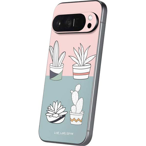 Succulent Sketch Pixel 9 Pro XL Skin